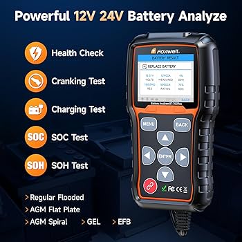 Amazon.com: FOXWELL NT301 OBD2 Scanner Live Data with 12V